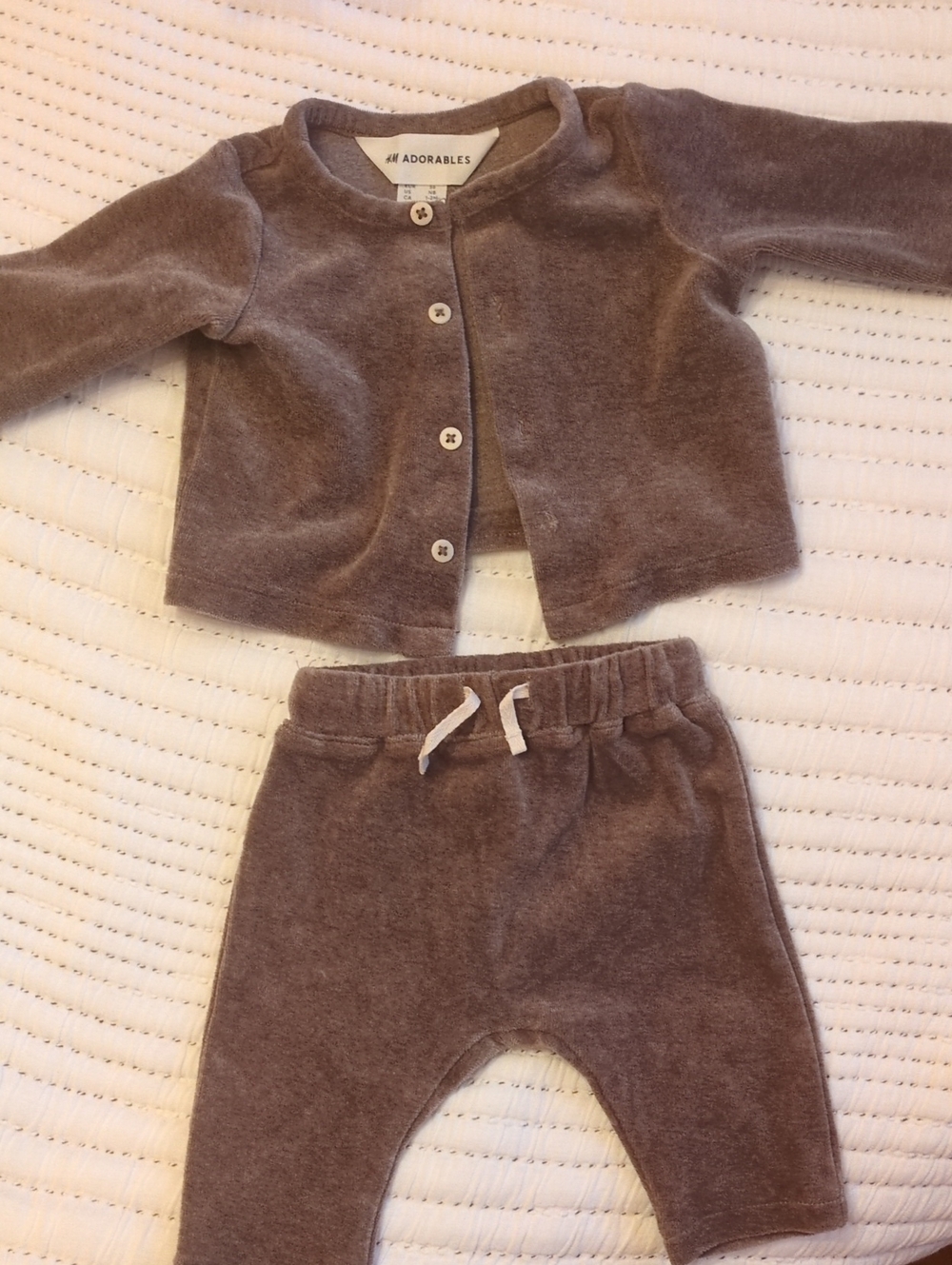 H&M Adorables Line Super Soft Brown Set